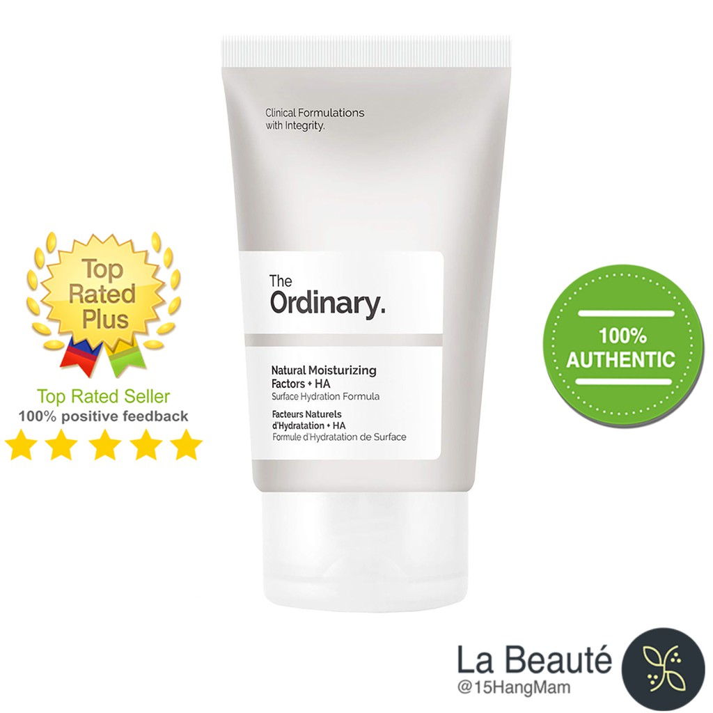 The Ordinary Natural Moisturizing Factors + HA - Kem Dưỡng Ẩm Tự Nhiên [30ml - 100ml]
